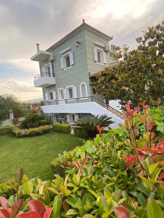 Dimitris Corinthian Villa Vrahati Exteriör bild